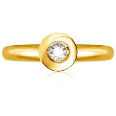 Бронницкий Ювелир Кольцо из желтого золота RD0000365205, размер 17