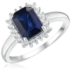 Бронницкий Ювелир Кольцо из серебра R-DRGR00686-SP, размер 16.5