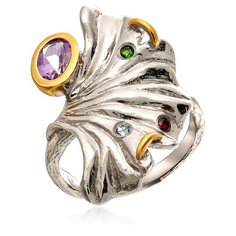 Бронницкий Ювелир Кольцо из серебра TSYR00870-R-AM, размер 18