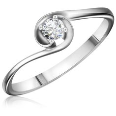 Бронницкий Ювелир Кольцо из белого золота RD0000216005, размер 18