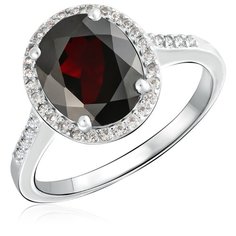 Бронницкий Ювелир Кольцо из серебра R-DRGR00491-GR, размер 17.5