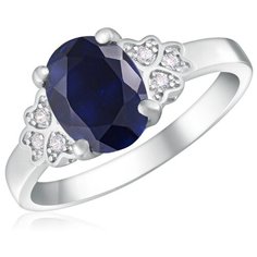 Бронницкий Ювелир Кольцо из серебра R-DRGR00507-SP, размер 17