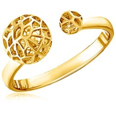 Бронницкий Ювелир Кольцо из желтого золота 55310849, размер 16.5