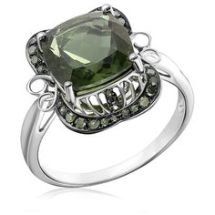 Бронницкий Ювелир Кольцо из белого золота D0001766305, размер 18.5