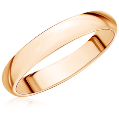 Бронницкий Ювелир Кольцо из красного золота 15020252, размер 17.5