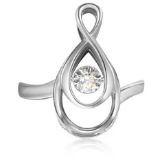 Бронницкий Ювелир Кольцо из белого золота RD0000726205, размер 16.5