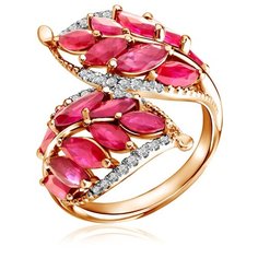 Бронницкий Ювелир Кольцо из красного золота D0001151305, размер 16.5