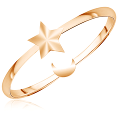 Бронницкий Ювелир Кольцо из красного золота 15310076, размер 13