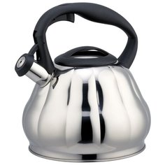 Bohmann Чайник BH-9915 3 л хром/черный