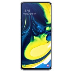 Смартфон Samsung Galaxy A80 серебряный