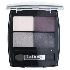IsaDora Тени для век Eye shadow quartet 37 crystal mauve