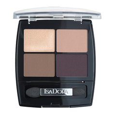IsaDora Тени для век Eye shadow quartet 15 coffee & cream