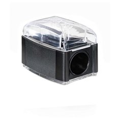 Точилка IsaDora Pencil Sharpener Slim черный/бесцветный