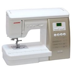 Швейная машина Janome QC 1M, бело-золотой