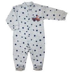 Комбинезон Веселый Малыш размер 86, серый