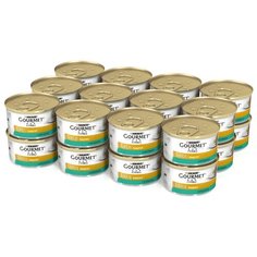 Корм для кошек Gourmet Голд с кроликом 24шт. х 85 г (паштет)