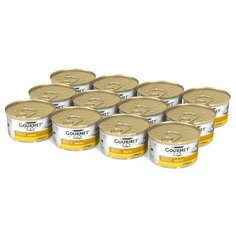 Корм для кошек Gourmet Голд с курицей 12шт. х 85 г (паштет)