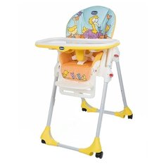 Стульчик для кормления Chicco Polly 2-in-1 Easy (4 колеса) birdland