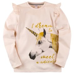 Лонгслив Bossa Nova размер 116, Крем-брюле