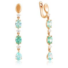 Бронницкий Ювелир Серьги из красного золота 81020337