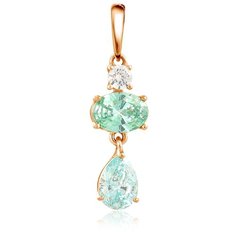 Бронницкий Ювелир Подвеска из красного золота 81030096