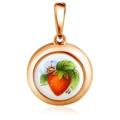 Бронницкий Ювелир Подвеска из красного золота 783019