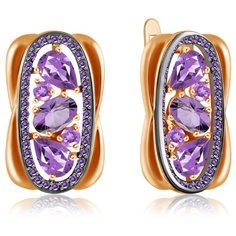 Бронницкий Ювелир Серьги из красного золота Д0268-724696