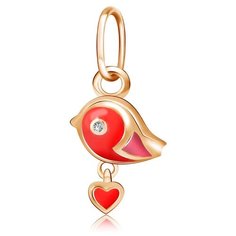 Бронницкий Ювелир Подвеска из красного золота Д0268-034768