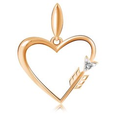 Бронницкий Ювелир Подвеска из красного золота Д0268-034791