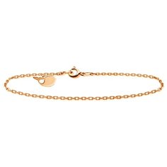 Бронницкий Ювелир Браслет из красного золота Д0268-050929#б, 24 см, 1.63 г