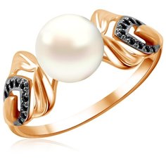 Бронницкий Ювелир Кольцо из красного золота 791046, размер 17