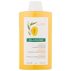 Klorane шампунь Nutrition and Hydration with mango butter 400 мл