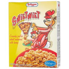 Готовый завтрак Bruggen Swietwiet воздушные зерна со вкусом меда, коробка, 250 г