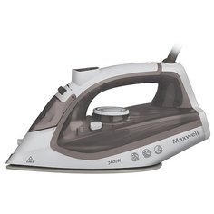 Утюг Maxwell MW-3047 коричневый/белый