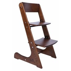 Растущий стульчик Конек Горбунёк Универсальный орех