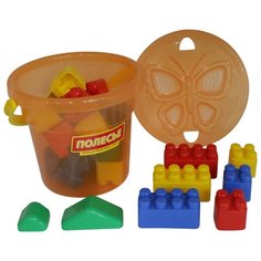 Конструктор Полесье Беби 46864 Ведерко с деталями