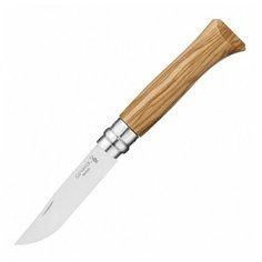 Нож складной OPINEL №8 Olive (коробка) бежевый