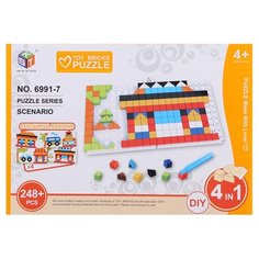 KST Пазл Сюжеты 4 в 1