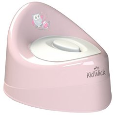 KidWick горшок Ракушка с крышкой розовый