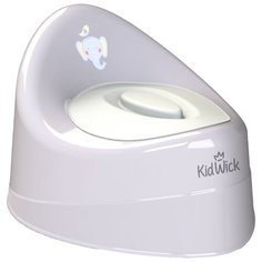 KidWick горшок Ракушка с крышкой серый
