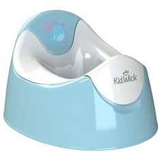 KidWick горшок Трио голубой/белый