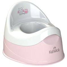 KidWick горшок Дуэт розовый/белый