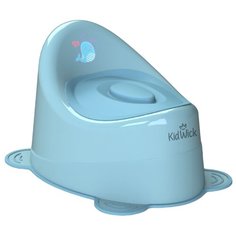 KidWick горшок Улитка с крышкой голубой