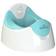 KidWick горшок Трио белый/бирюзовый