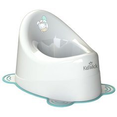 KidWick горшок Улитка белый/бирюзовый