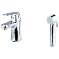 Смеситель для раковины (умывальника) Grohe Eurosmart Cosmopolitan 23125000 однорычажный лейка в комплекте хром