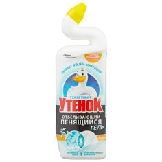 Туалетный утенок гель для унитаза Отбеливающий Пенящийся Цитрусовый 0.75 л