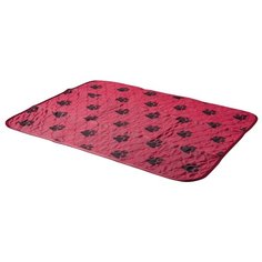 Пеленки для щенков многоразовые впитывающие V.I.Pet 6580M 80х65 см красный бордовый