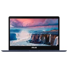 Ноутбук ASUS ZenBook 13 UX331UA-EG156T (Intel Core i3 8130U 2200 MHz/13.3"/1920x1080/4GB/128GB SSD/DVD нет/Intel UHD Graphics 620/Wi-Fi/Bluetooth/Windows 10 Home) 90NB0GZ1-M04880 синий