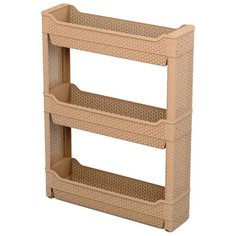 Этажерка BranQ BQ3768, ШxГxВ: 60х14х69 см, кофейный